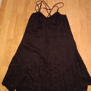 W by Worth Black Strappy Dress
